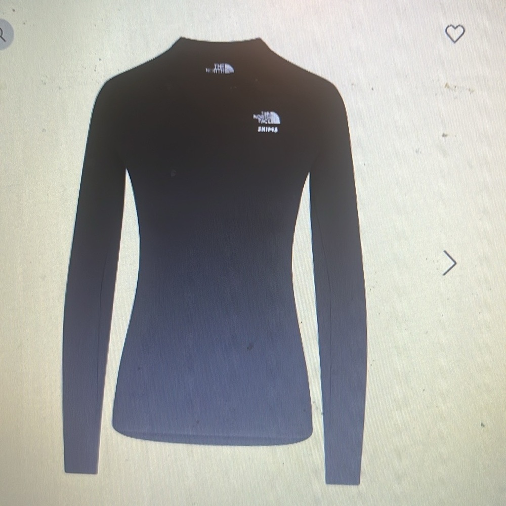 Skims Northface Top Dotknit Long Sleeve Small